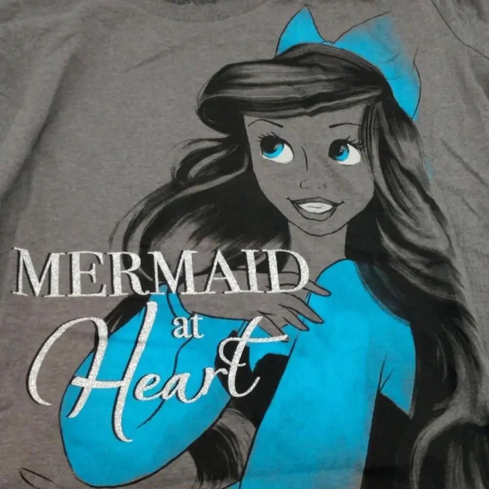 Disney World Mermaid at Heart Shirt XL​ Curvy